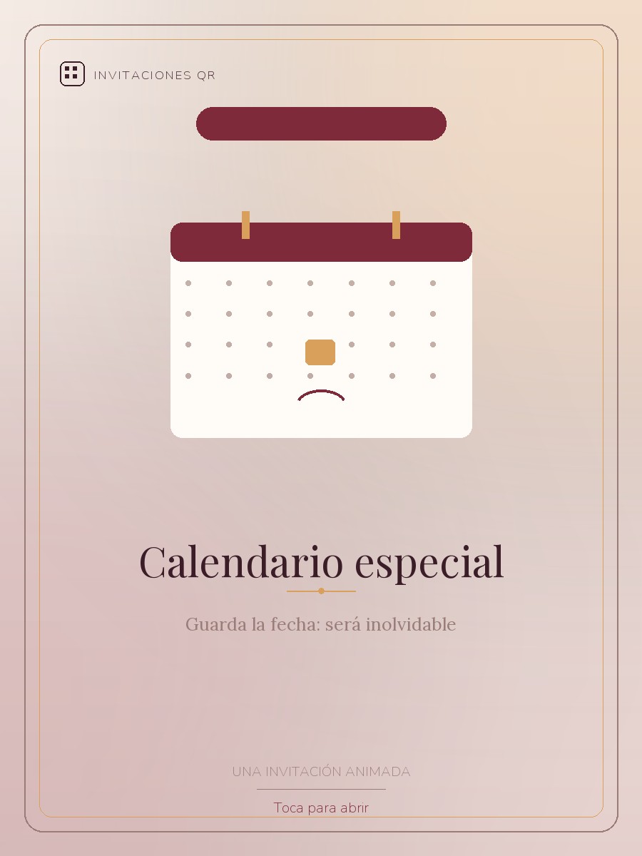 Portada de Calendario especial