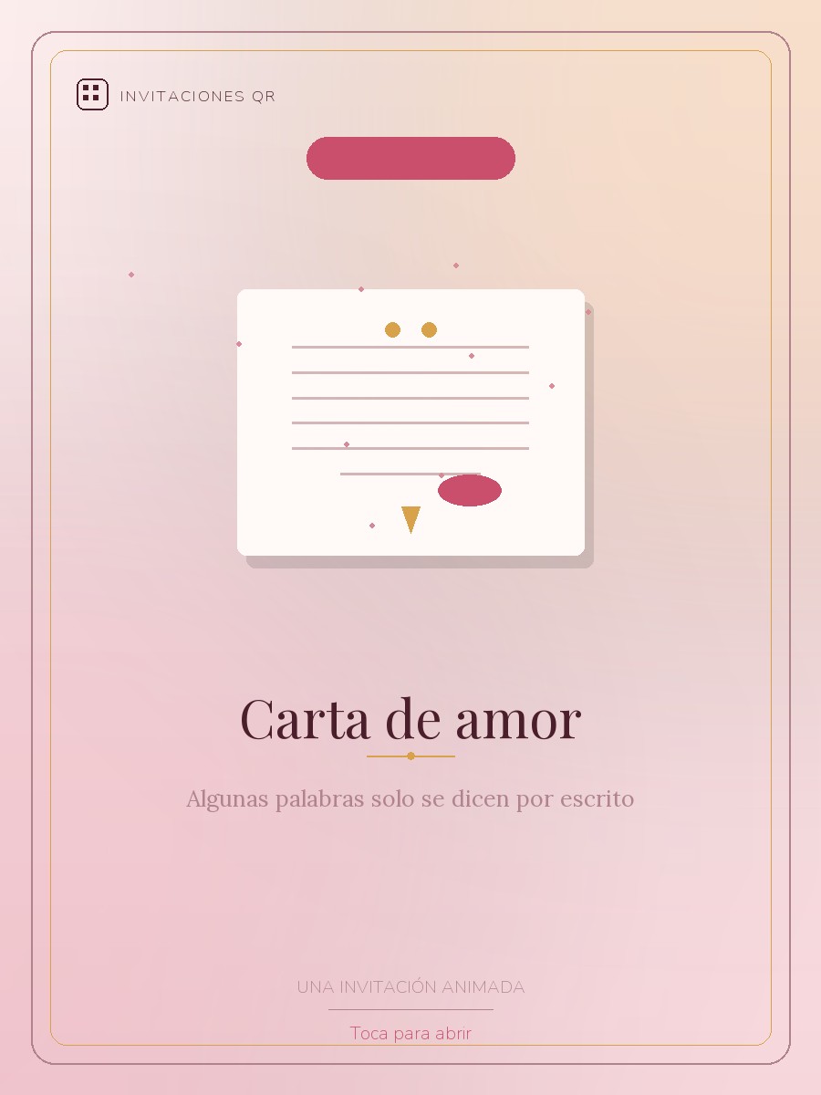 Portada de Carta de amor