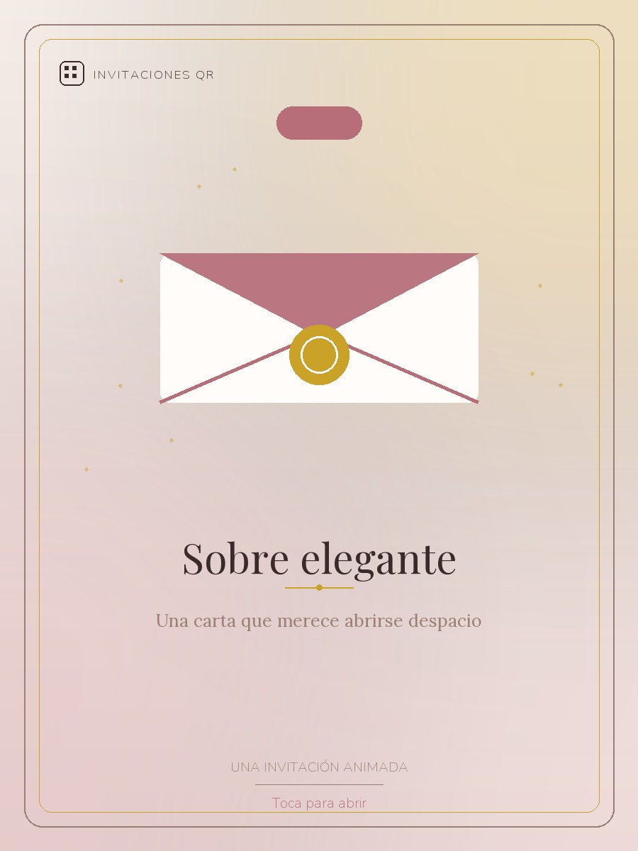 Portada de Sobre elegante